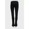 Black skinny fit jeans