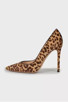 Animal print pumps