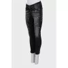 Low-rise skinny jeans