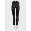 Low-rise skinny jeans