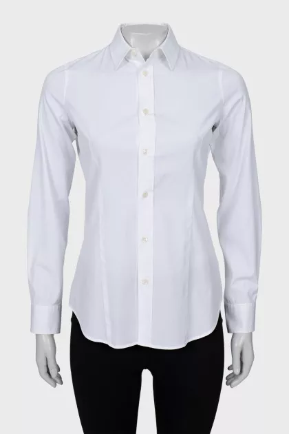 Slim fit white shirt