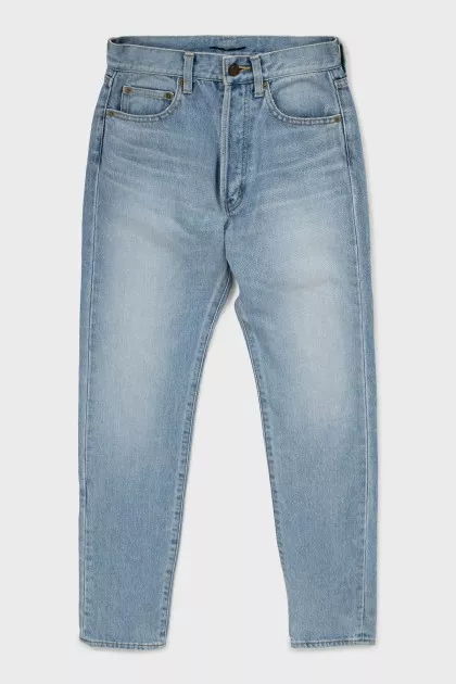 Blue high waist jeans