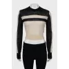Slim fit knitted sweater