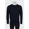 Men's dark blue jumper