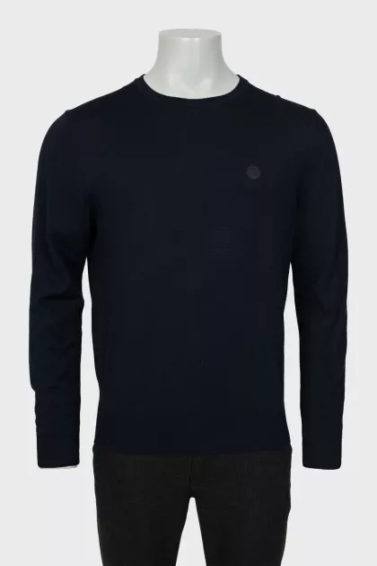 Men's dark blue jumper