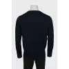 Men's dark blue jumper