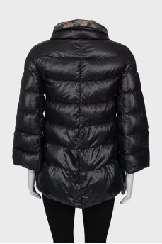 Reversible A-line down jacket