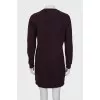 Shift dress with print