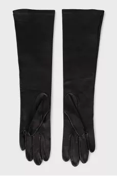 Long leather gloves