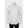 Men's linen and cotton shirt