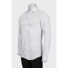 Men's linen and cotton shirt