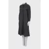 A-line maxi shirt dress