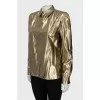 Gold button shirt