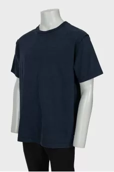 Men's blue T-shirt