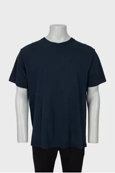 Men's blue T-shirt