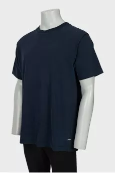 Men's blue T-shirt