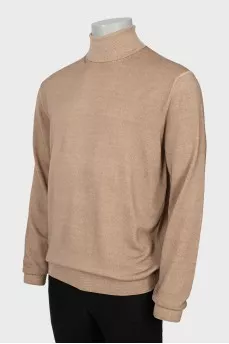 Men's beige golf