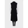 Black vest dress