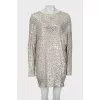 Slim sequin dress