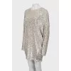 Slim sequin dress