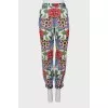 Floral trousers