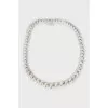 Necklace made of silver beads