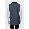 Blue A-line vest