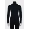 Black Slim Fit Golf
