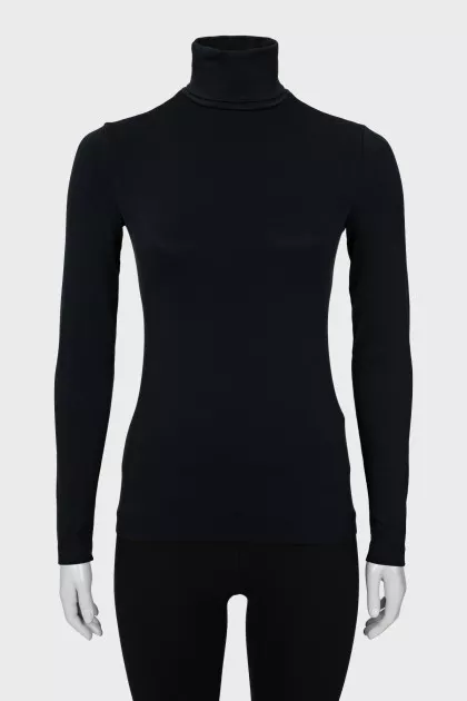 Black Slim Fit Golf