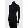 Black Slim Fit Golf