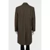 Striped coat with tag