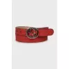 Embossed belt