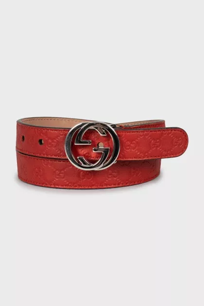 Embossed belt