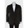 Men's cashmere and cotton jacket