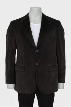Men's cashmere and cotton jacket
