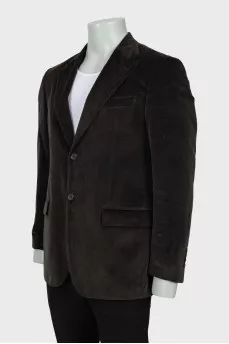 Men's cashmere and cotton jacket