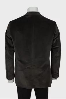 Men's cashmere and cotton jacket