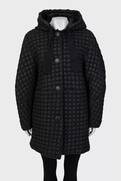 Oversized quilted jacket