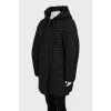 Oversized quilted jacket