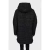 Oversized quilted jacket