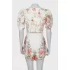 Linen suit with shorts