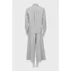 Gray suit with trousers
