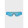 Sunglasses mask with mirror lenses