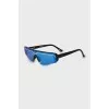 Sunglasses mask with mirror lenses