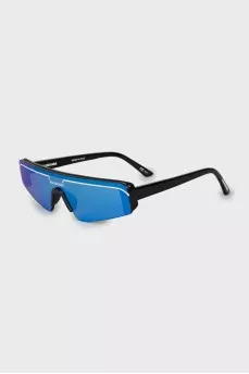Sunglasses mask with mirror lenses