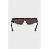 Sunglasses mask with mirror lenses