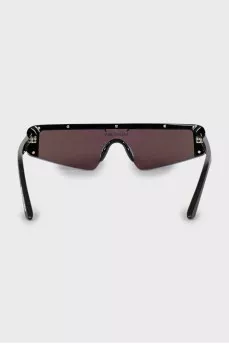Sunglasses mask with mirror lenses