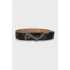 Lizard buckle belt