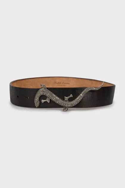 Lizard buckle belt
