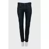 Dark blue slim fit jeans